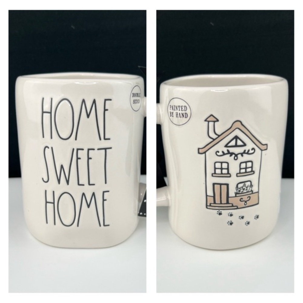 Rae Dunn - ‘Home Sweet Home’ Ceramic Mug. NWT. Firm!